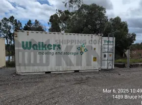 20' High Cube Shipping Container (With Tie Rails)