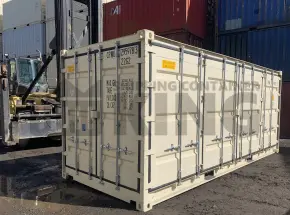 20' Standard Height Full Side Opening Shipping Container