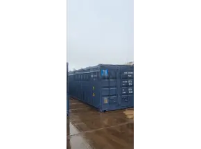 40' Standard Height Open Top Shipping Container (Tarp And Bows, Timber Floor)