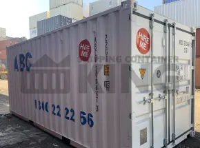20' Standard Height Shipping Container