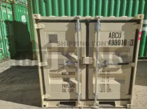 7' Mini Cube Shipping Container