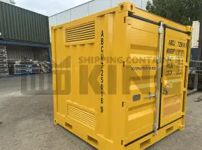 8' Dangerous Goods Shipping Container (4 Corner Post)