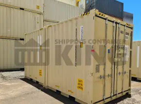 20' High Cube Shipping Container (2 x 10' High Cube Shipping Containers Locked Together)