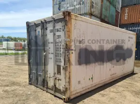 20' Standard Height Refrigerated "Reefer" Shipping Container (Non-Operational, Machinery In)