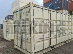 20' High Cube Full Side Opening Shipping Container