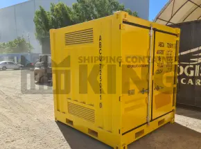 8' Dangerous Goods Shipping Container (4 Corner Post)