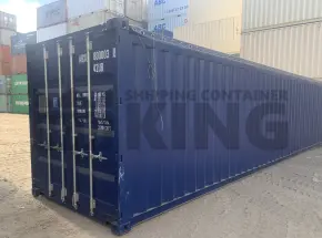 40' Standard Height Open Top Shipping Container (Tarp And Bows, Timber Floor)