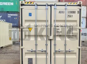 20' High Cube Shipping Container (With Tie Rails)