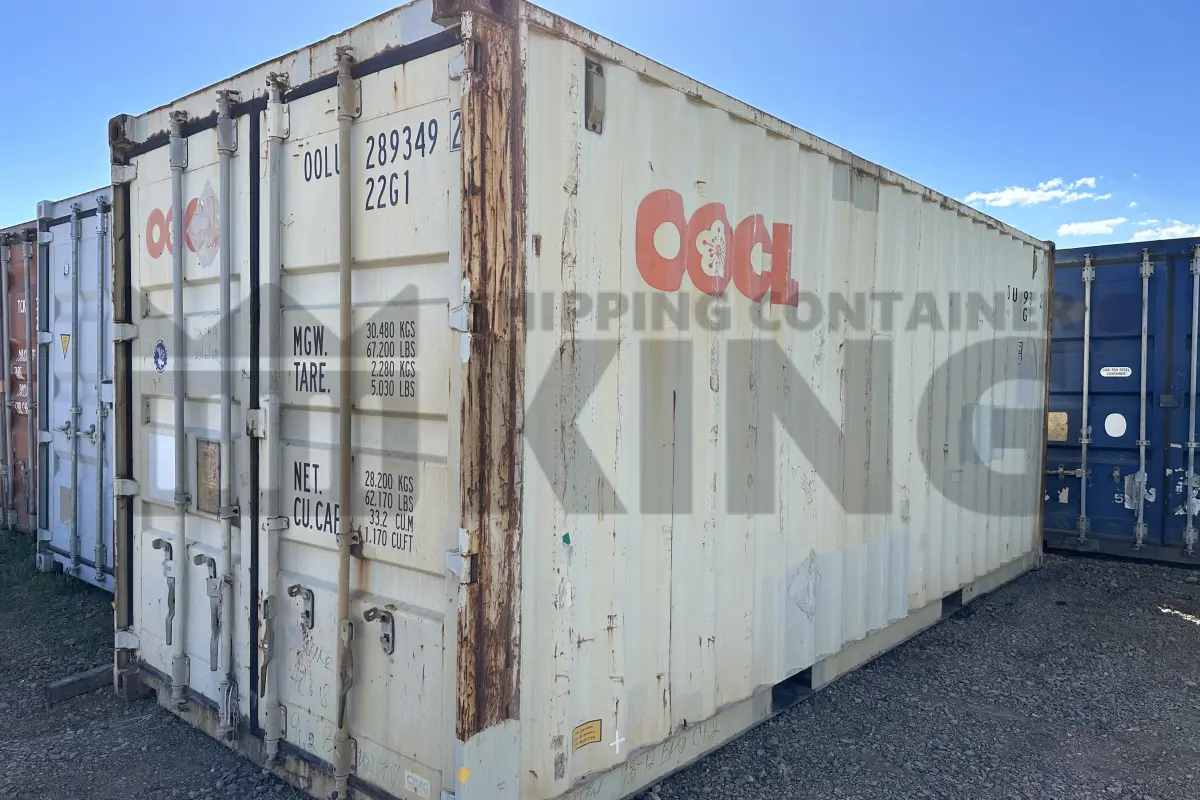 20' Standard Height Steel Container (Doors One End)