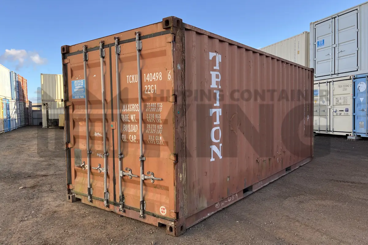 20' Standard Height Shipping Container