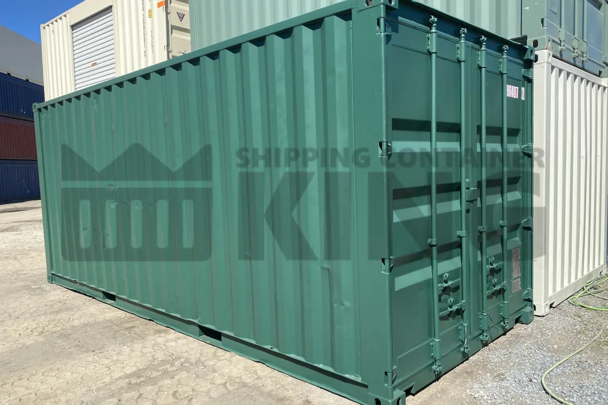 20' Standard Height Steel Container (Doors One End)