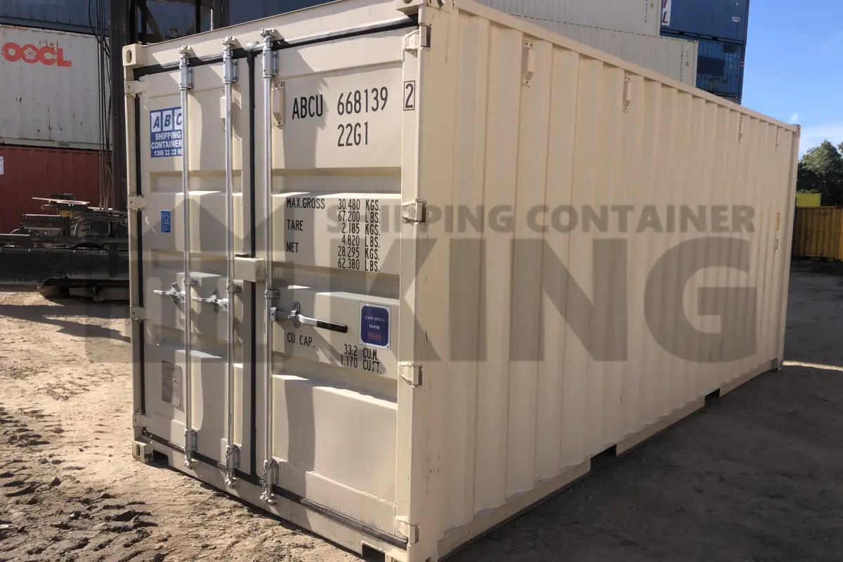 20' Standard Height Steel Container (Doors One End)