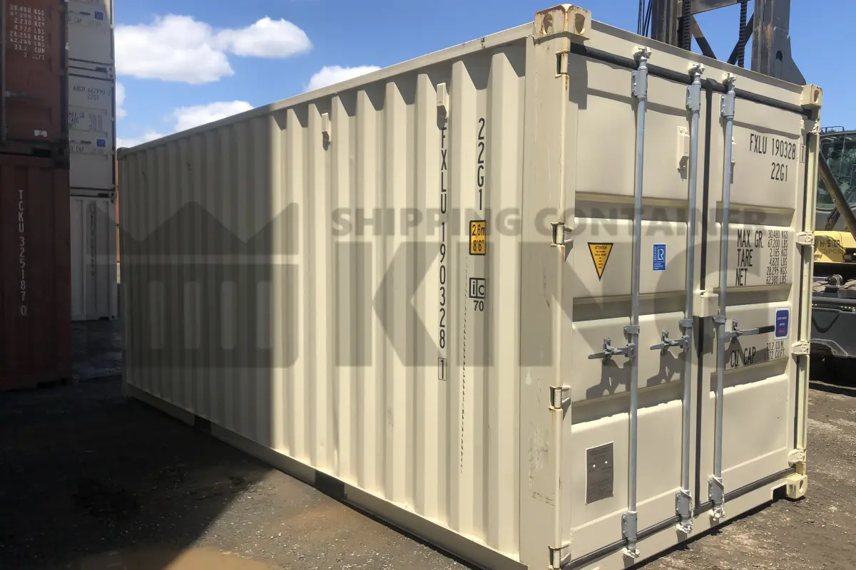 20' Standard Height Steel Container (Doors One End)