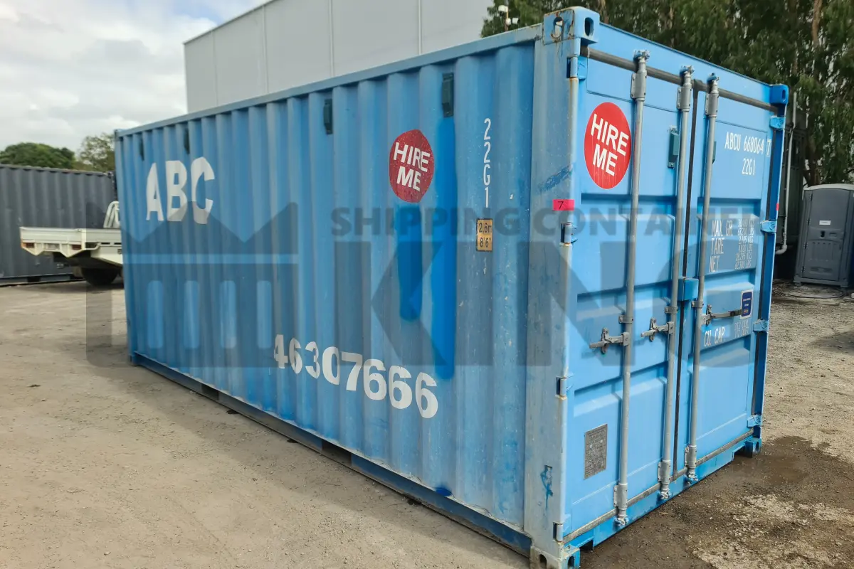20' Standard Height Shipping Container
