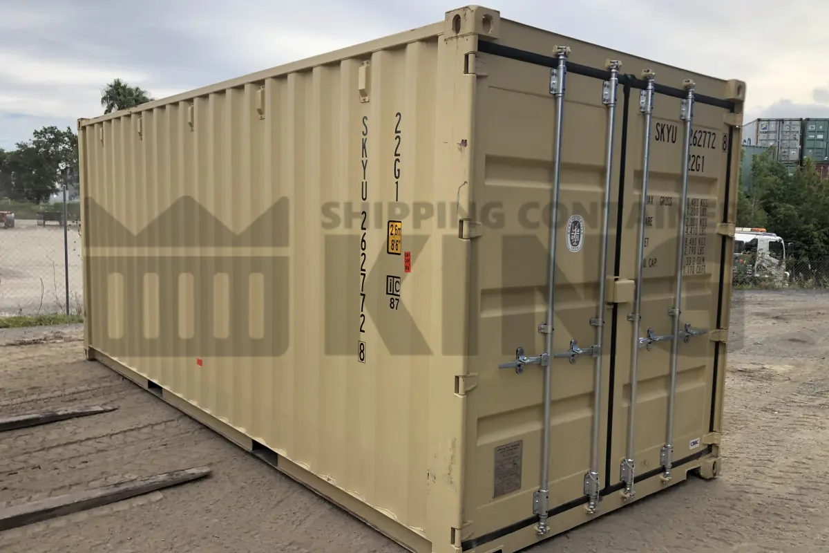 20' Standard Height Steel Container (Doors One End)
