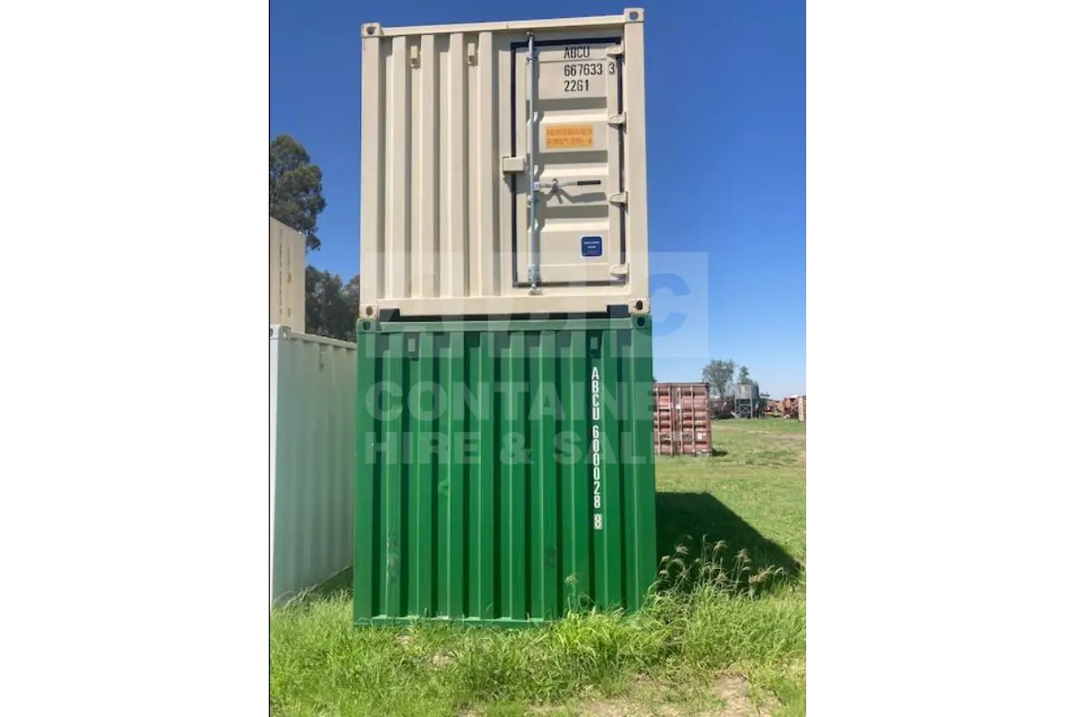 20' Standard Height Shipping Container (Tri Door) ABCU6677284