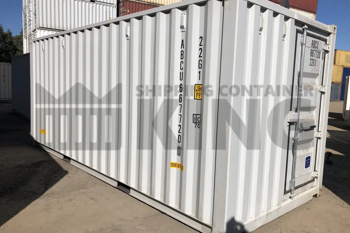 20' Standard Height Steel Container (Tri Door)
