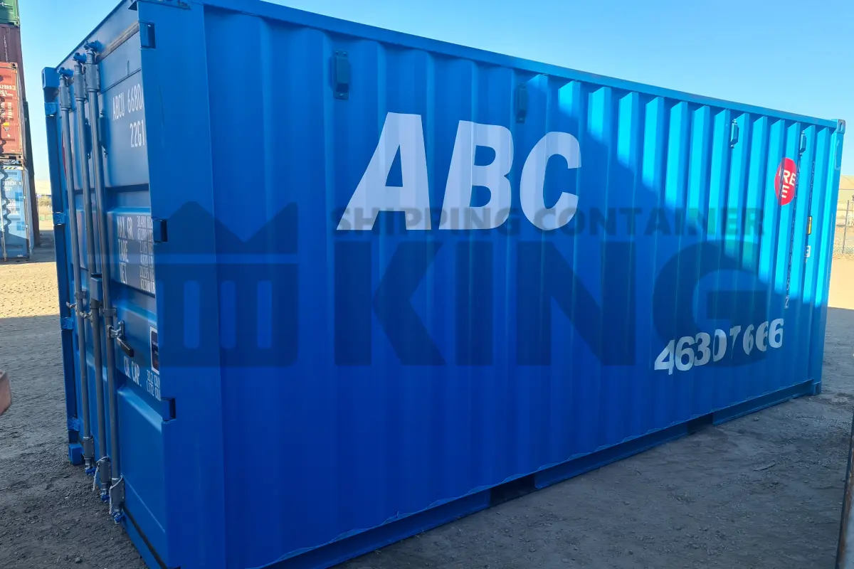20' Standard Height Steel Container (Doors One End)