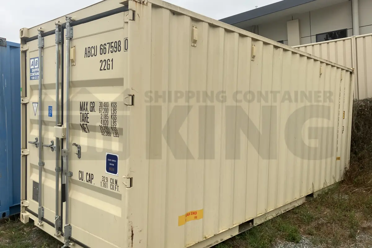 20' Standard Height Steel Container (Tri Door)