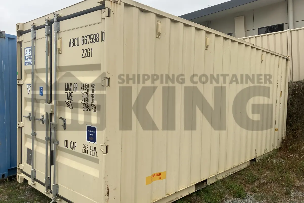 20' Standard Height Steel Container (Tri Door)