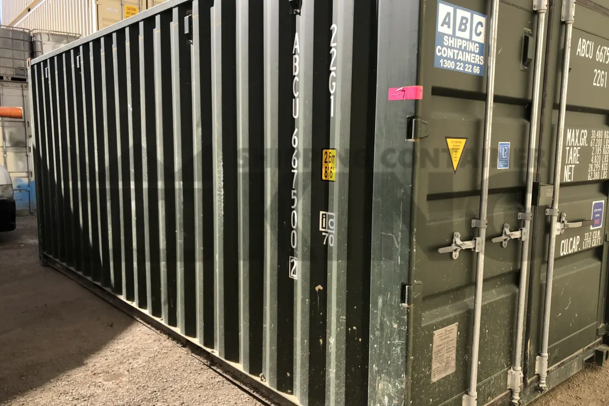 20' Standard Height Shipping Container
