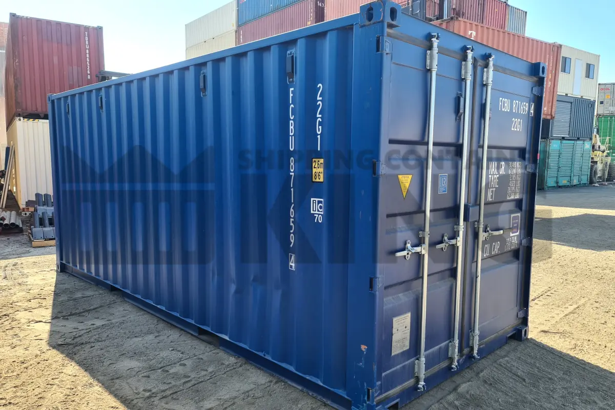 20' Standard Height Steel Container (Doors One End)