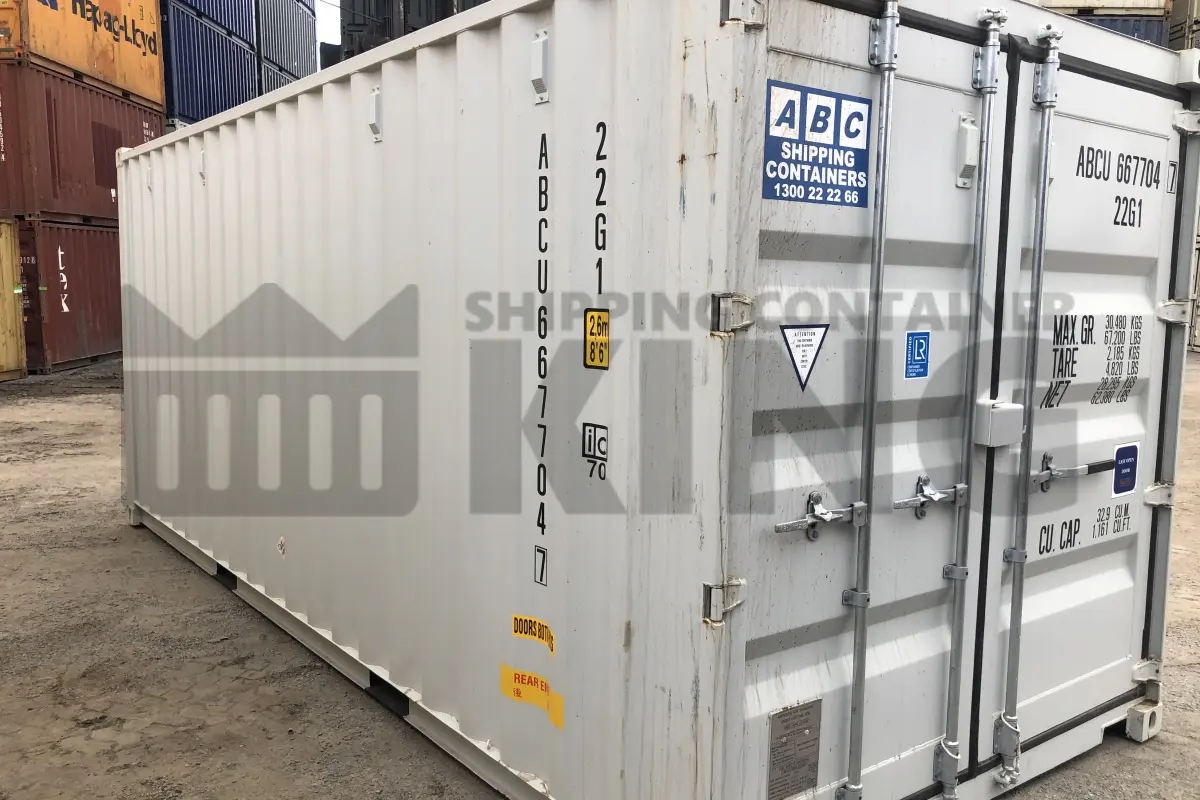 20' Standard Height Shipping Container (Tri Door)