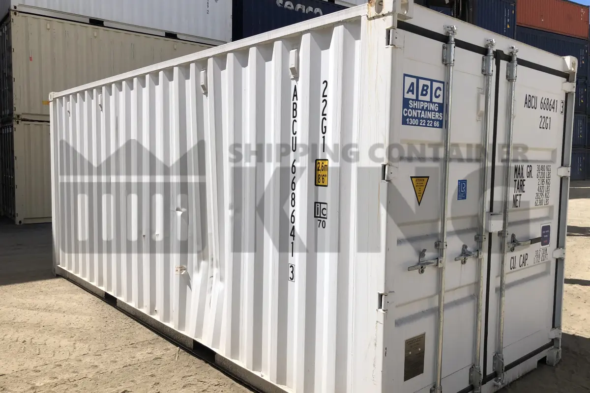 20' Standard Height Steel Container (Doors One End)