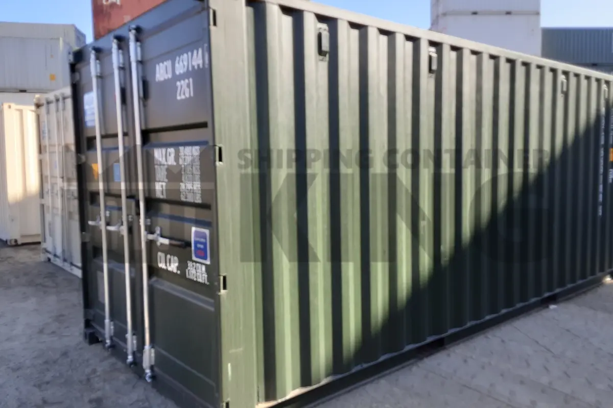 20' Standard Height Steel Container (Doors One End)