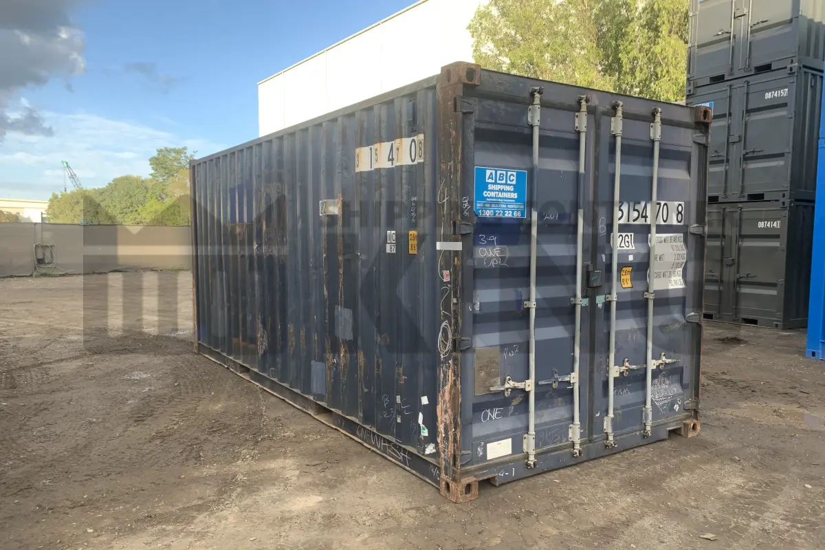 20' Standard Height Steel Container (Doors One End)