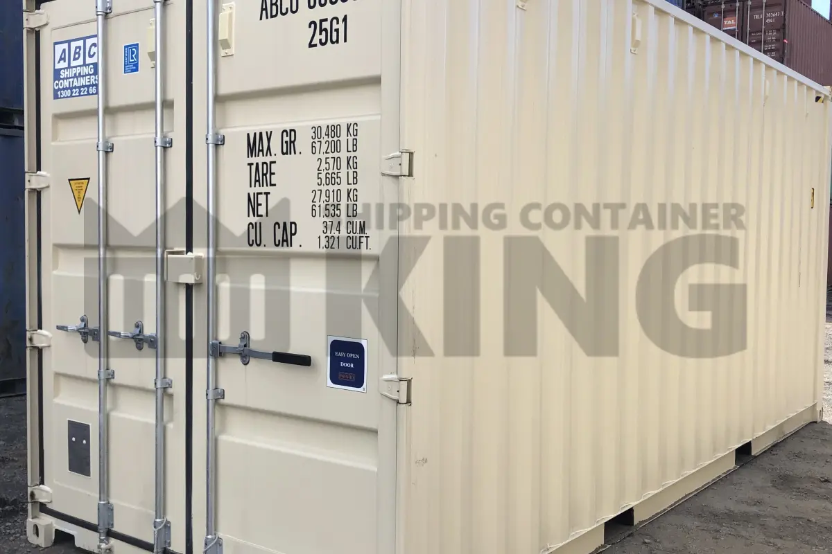 20' High Cube Shipping Container (Steel Floor)