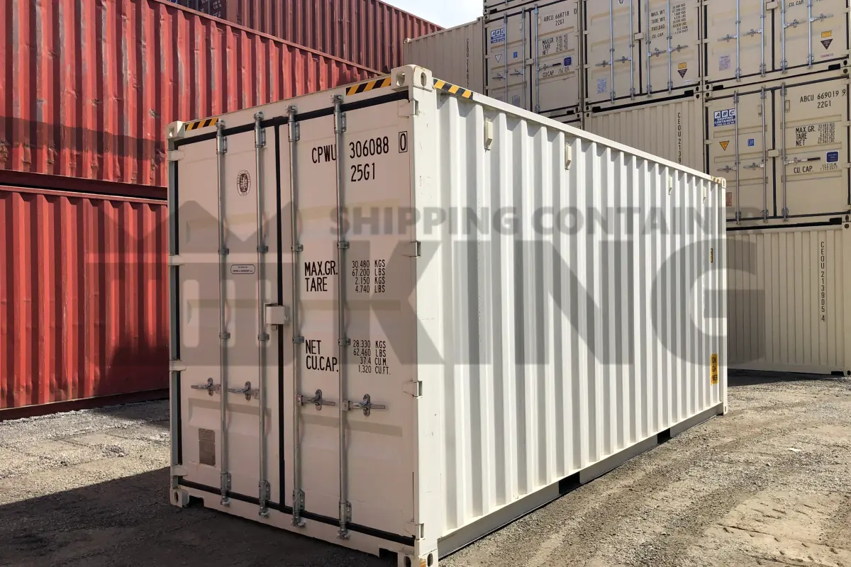 20' High Cube Steel Container (Doors One End)