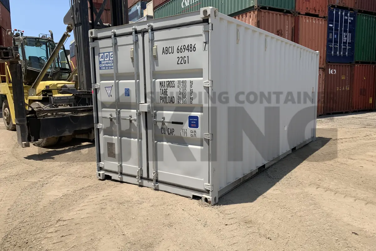20' Standard Height Steel Container (Doors One End)