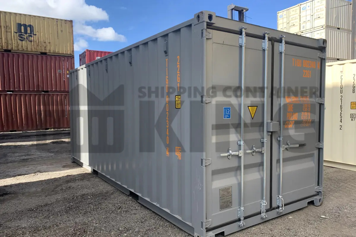 20' Standard Height Steel Container (Doors One End)