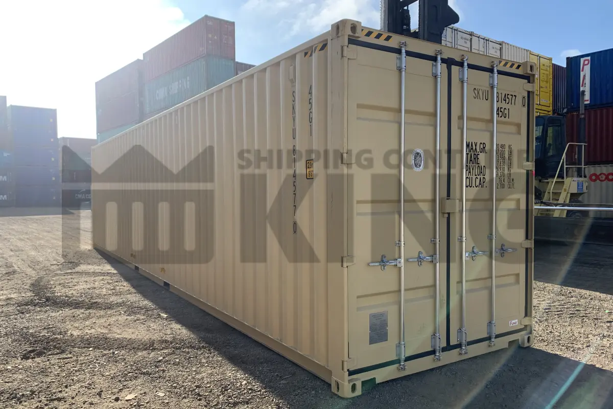 40' High Cube Steel Container (Doors One End)