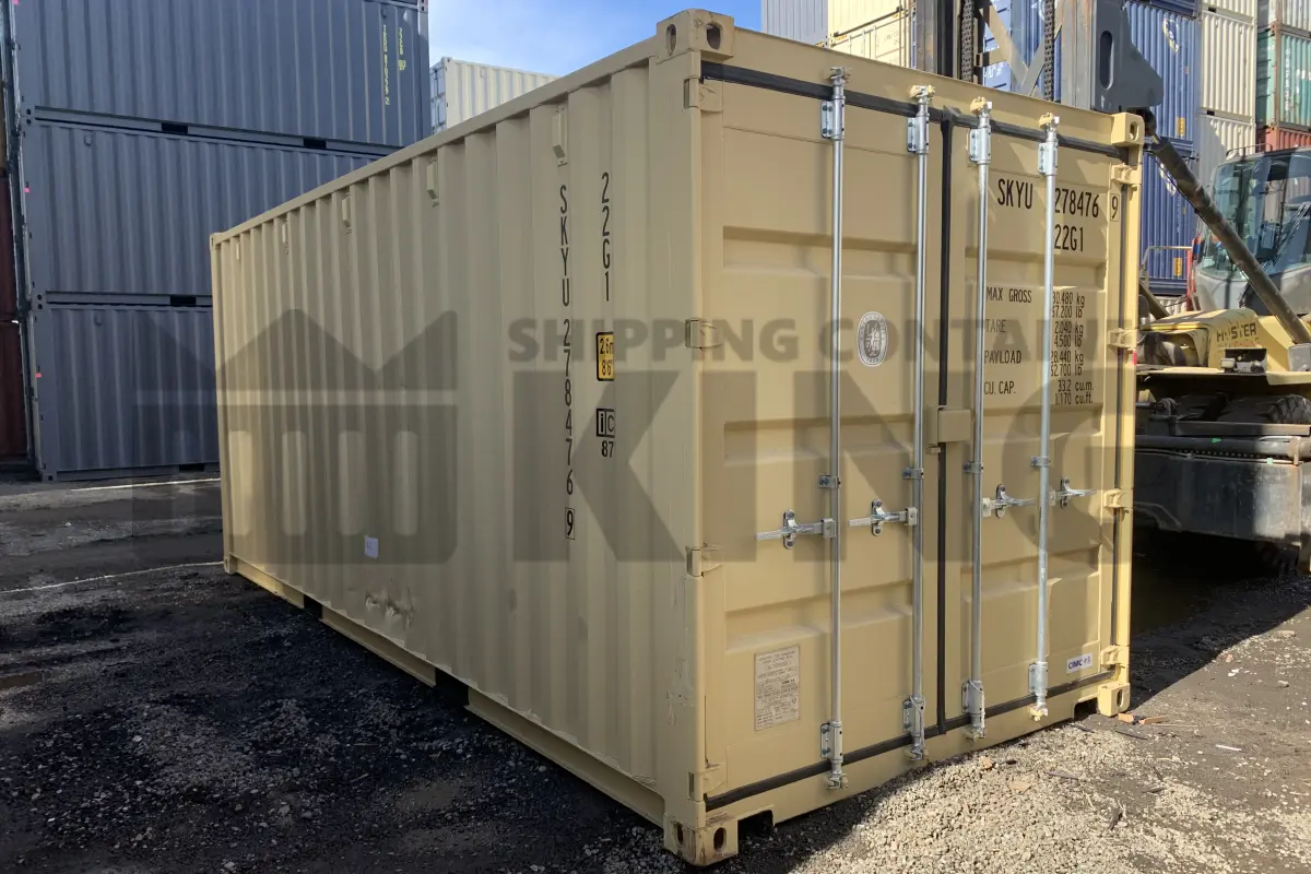 20' Standard Height Steel Container (Doors One End)