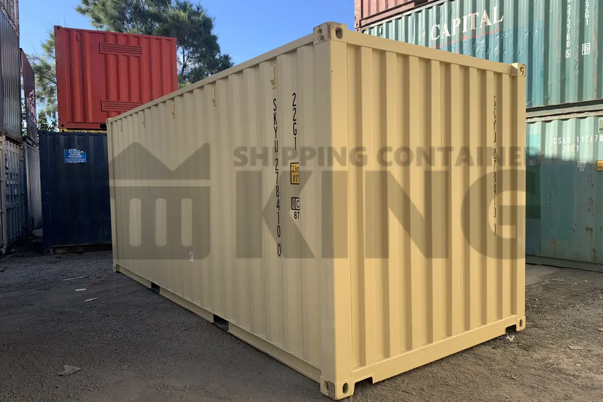 20' Standard Height Steel Container (Doors One End)