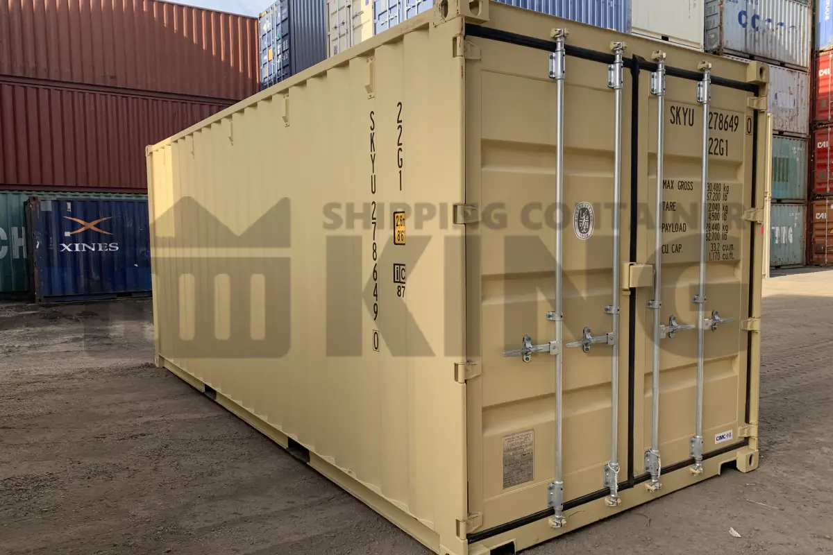 20' Standard Height Steel Container (Doors One End)