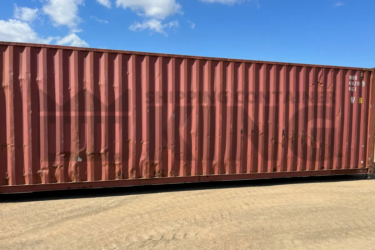 40' High Cube Steel Container (Doors One End)