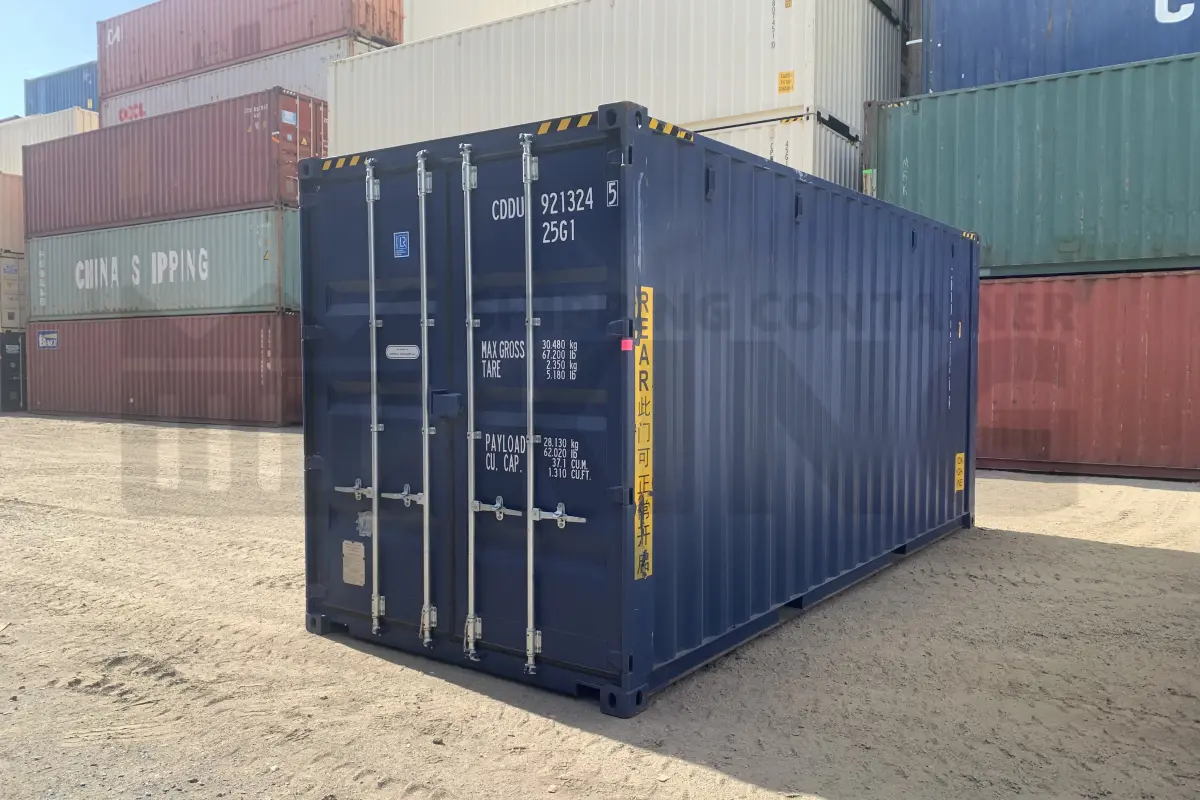 20' High Cube Steel Container (Doors Both Ends)
