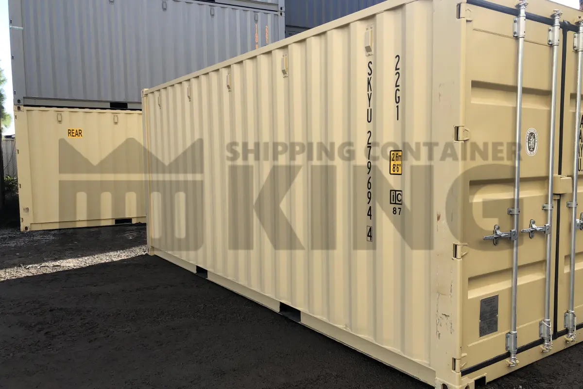 20' Standard Height Steel Container (Doors One End)