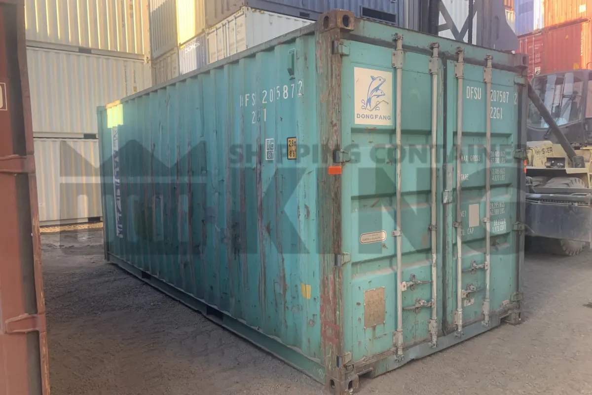 20' Standard Height Steel Container (Doors One End)