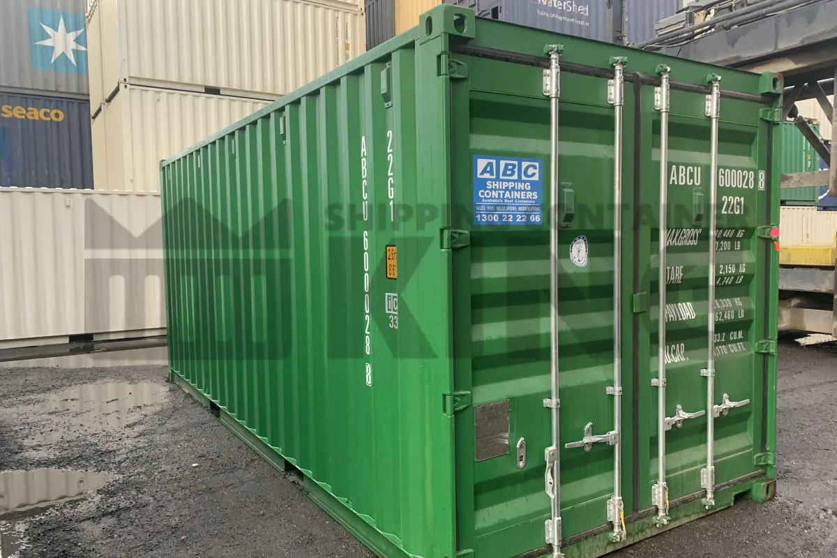 20' Standard Height Steel Container (Doors One End)