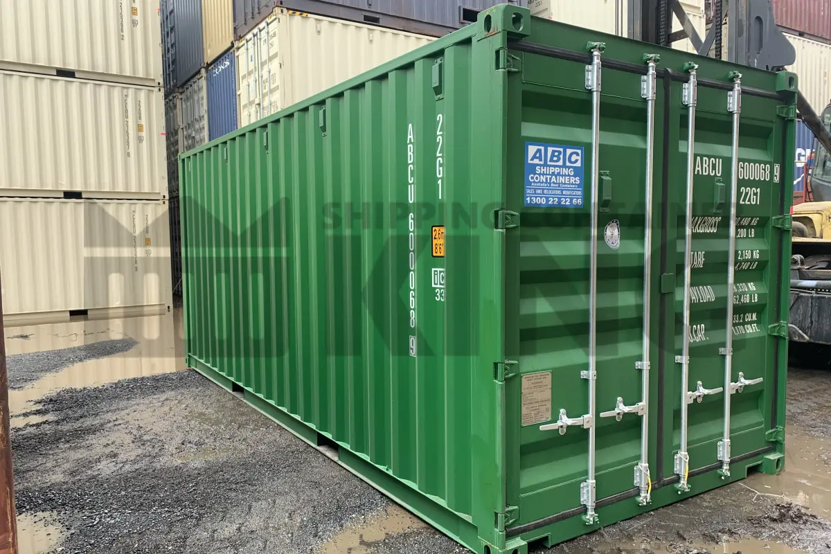 20' Standard Height Steel Container (Doors One End)