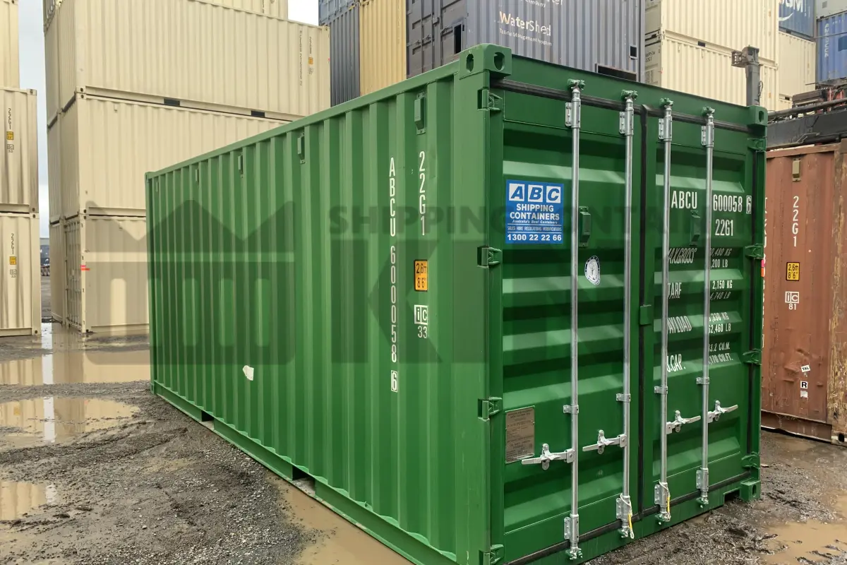 20' Standard Height Steel Container (Doors One End)