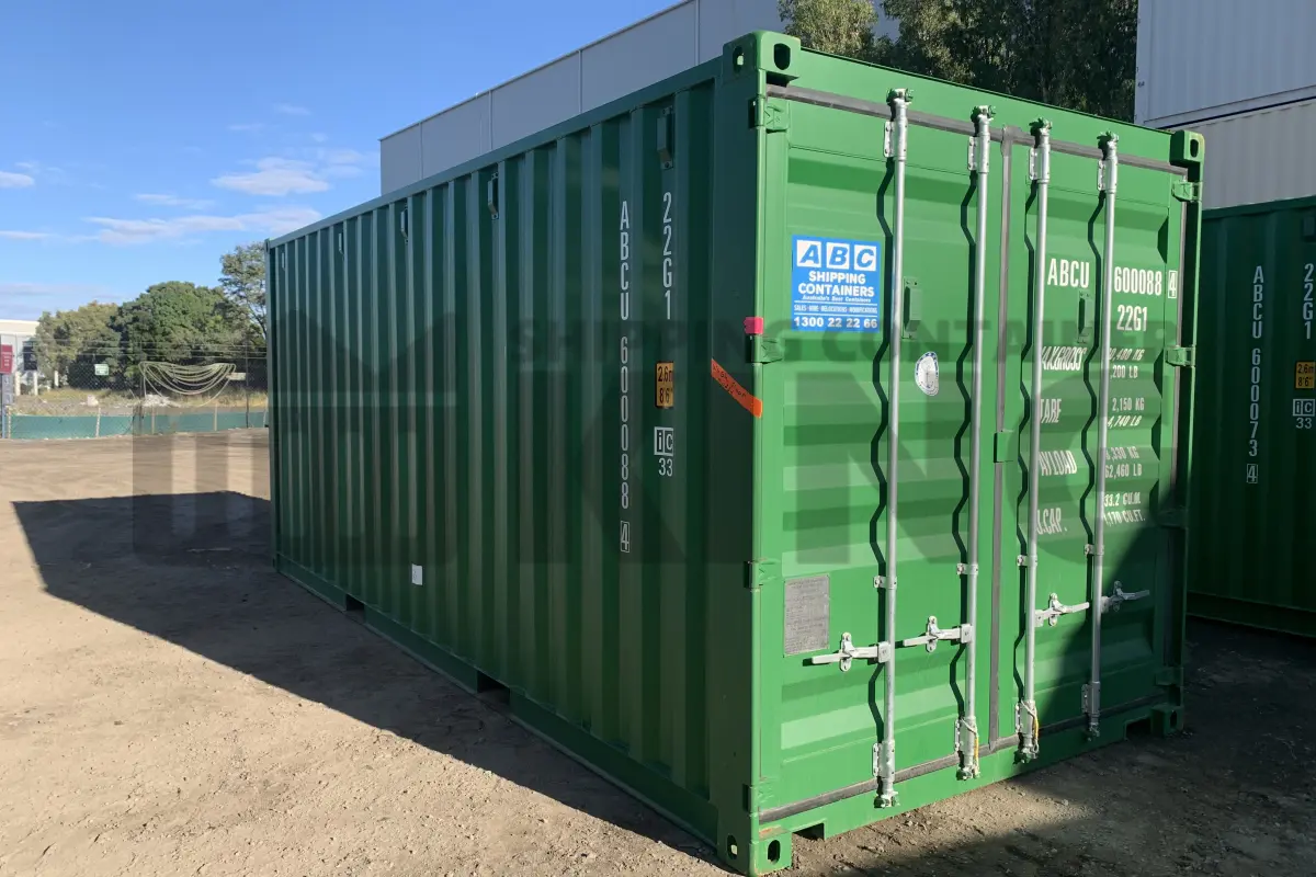 20' Standard Height Steel Container (Doors One End)