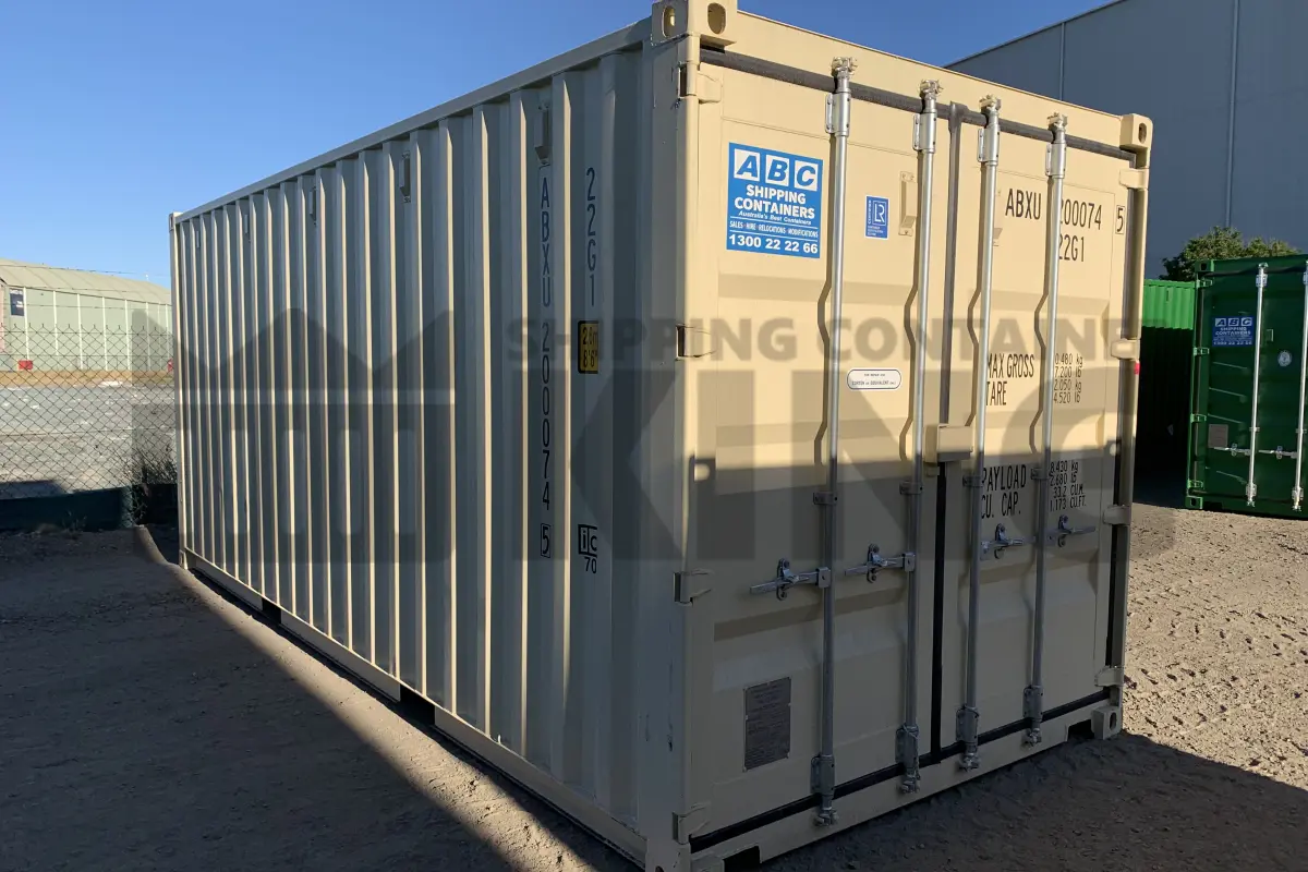 20' Standard Height Steel Container (Doors One End)