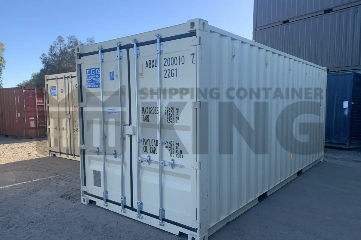 20' Standard Height Steel Container (Doors One End)