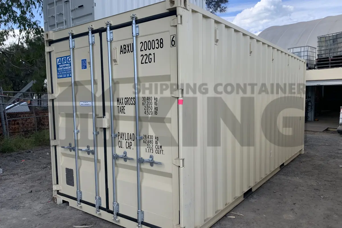 20' Standard Height Steel Container (Doors One End)