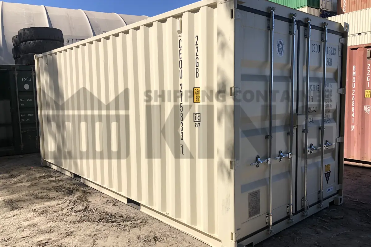 20' Standard Height Steel Container (Doors One End)